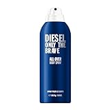Diesel Only The Brave, Bodyspray für Männer, Körperspray mit frischem und kraftvollem Duft, 200 ml