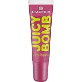 essence JUICY BOMB shiny lipgloss, Nr. 08, Violett, glänzend, strahlend frisch, transluzent, vegan, ohne Konservierungsstoffe, ohne Parabene, ohne Mikroplastikpartikel, 1er Pack (10ml)