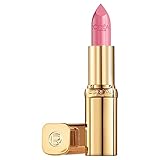 L'Oréal Paris Pflegender Lippenstift mit Satin Finish, Argan-Öl und Vitamin E, Color Riche Satin, Nr. 303 Rose Tendre, 1 x 4,3 g