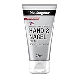 Neutrogena Hand & Nagel Creme (75 ml), feuchtigkeitsspendende Handcreme mit 4-in-1 Pflege für schöne Hände & Nägel, schnell einziehende Hautpflege mit Panthenol & Glycerin