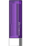 Maybelline New York Make-Up Lippenstift Color Sensational Lipstick Midnight Plum/Dunkles Violett mit pflegender Wirkung, 1 x 5 g