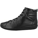 Ecco Damen SOFT 2.0 Chelsea Boots, Schwarz (Black with Black Sole56723), 38 EU