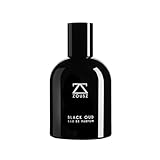 ZOUSZ Black Oud Eau De Parfum - Luxuriöses Oud-Parfüm für Männer mit Schwarzem Oudholzöl - Oud-Duft mit Sandelholz, Zedernholz & Patchouli-Duft