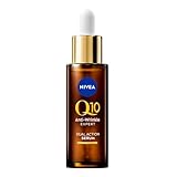 NIVEA Q10 Double Action Serum (1 x 30 ml), straffendes Anti-Aging-Gesichtsserum, Anti-Falten Feuchtigkeitspflege für das Gesicht zur Reduzierung tiefer Falten, Anti-Falten-Serum für alle Hauttypen