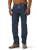 Wrangler Herren Regular Fit Comfort Flex Waist Jeans, Dunkel Stonewash, 38W / 30L