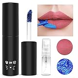 Prreal Lip Stain, Peel Off Lip Stain Lip Tint, Tattoo Color Lip Gloss,Long Lasting Waterproof Liquid Lipstick with 3ML Empty Spray Bottle,Non-stick Cup Lip Tint Lip Makeup For Women Girls#Pink