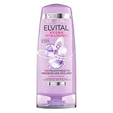 L'Oréal Paris Elvital feuchtigkeitsspendende Spülung für glänzendes Haar, Conditioner mit Hyaluron für einen Feuchtigkeitsboost, Hydra Hyaluronic, 250 ml
