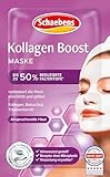 Schaebens Kollagen Boost Maske - die Intensivpflege für glattere und jünger aussehende Haut mitKollagen, Bakuchiol und Traubenkernöl für anspruchsvolle Haut, 2 Anwendungen