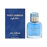 Dolce & Gabbana Light Blue Eau Intense Eau de Parfum für Herren, Zerstäuber, 50 ml