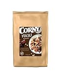 Corny Müsli Schokolade, ballaststoffreiches Schokomüsli, 750g