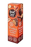 Feel FIT Protein Erdnussbutter-Pralinen in hochwertiger Milchschokolade, ohne Zuckerzusatz, 17% Eiweiß, glutenfrei 33 g (1 Packung)