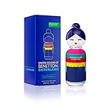 United Colors of Benetton - Sisterland Blue Neroli, Eau de Toilette Spray für Frauen, Amber-Holz-Duft mit Bergamotte, Lavendel und Vetiver - 80 ml