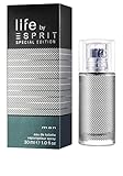 Esprit Life by Special Edition EDT, markant + cool, ein farngrüner fruchtiger Duft, 30 ml