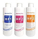 Aquafacial Hydro Aqua Peeling Beauty Liquid 3 x 400 ml HF1+HF2+HF3